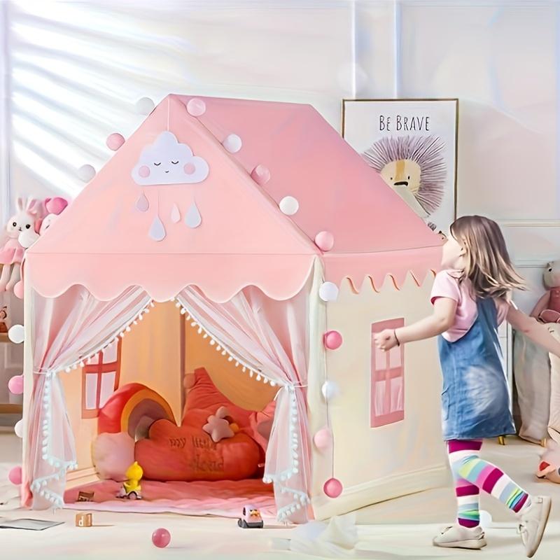 Grote roze kasteel speelhut vo - Kids Outdoor Hideout recensie en prijs
