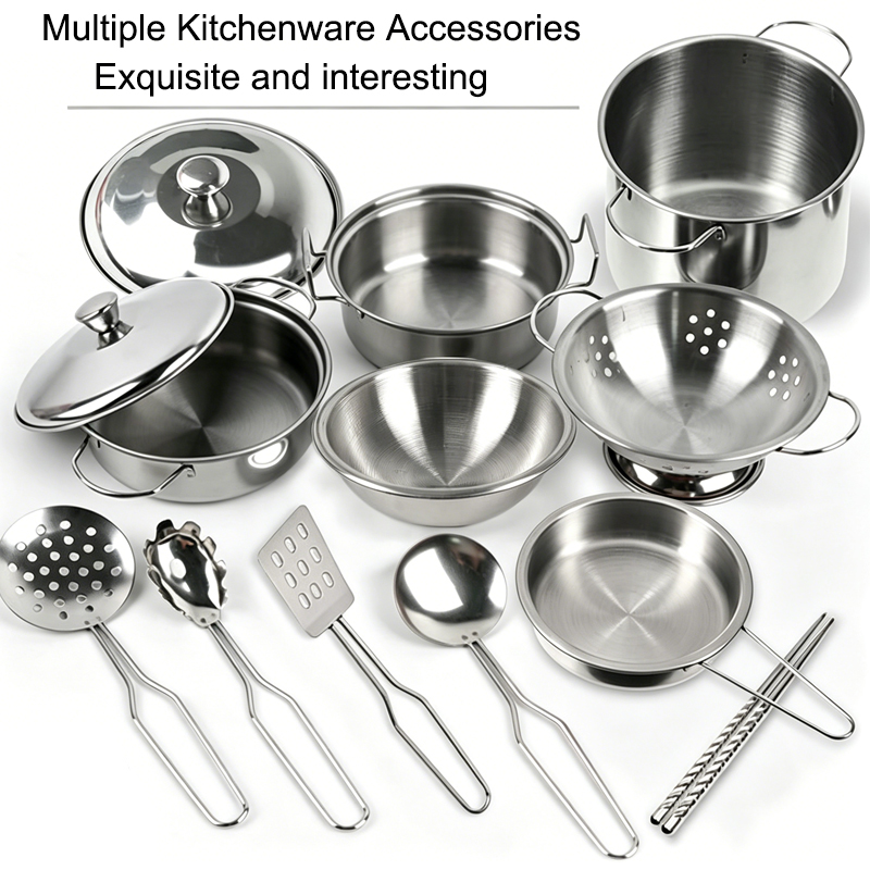 MINI RVS Keukenhulpjes Speelgo - Kids Outdoor Kitchen Set recensie en prijs