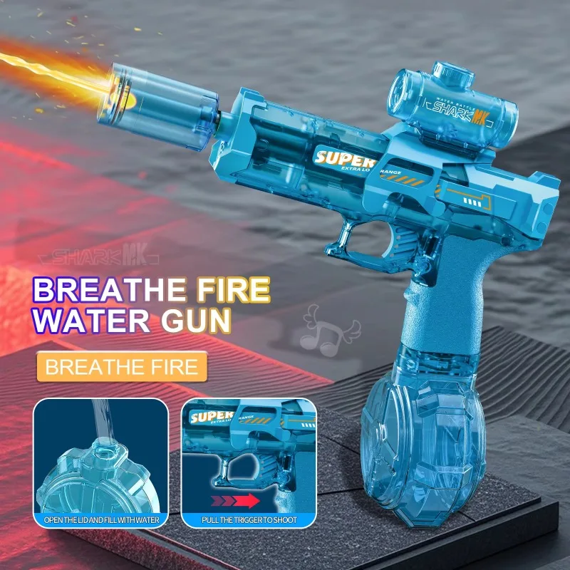 Led-lichtgevende elektrische w - Water Gun Soaker recensie en prijs