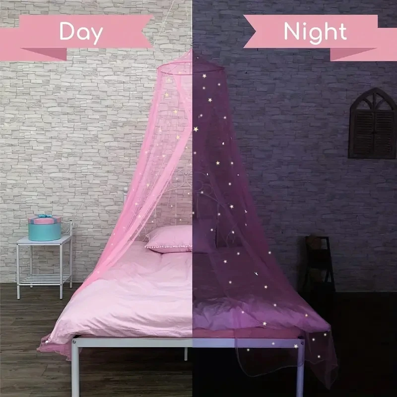 Bedhemel voor meisjes met gloe - Kids Outdoor Yurt recensie en prijs