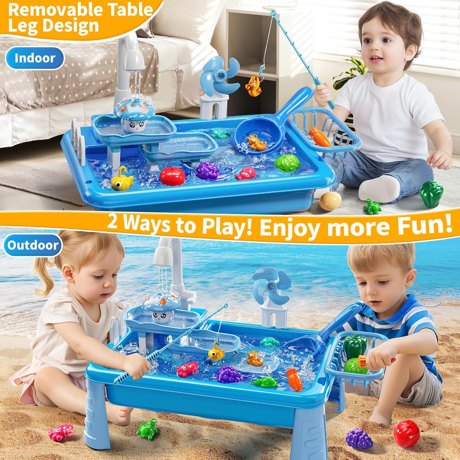 Watertafel speelgoed gootsteen - Kids Outdoor Picnic Table recensie en prijs