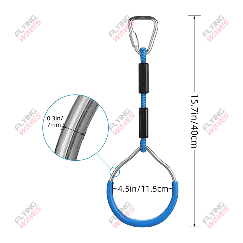 Kinderen Hangende GYM Ring Sch - Kids Outdoor Swing recensie en prijs