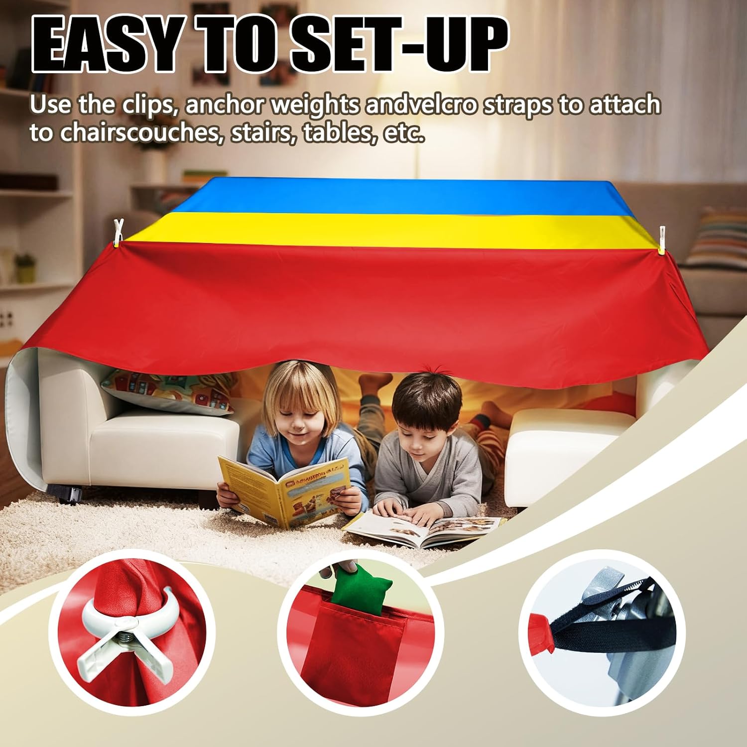 Nieuwe Magic Kids Fort Bouwset - Kids Outdoor Fort Building Kit recensie en prijs