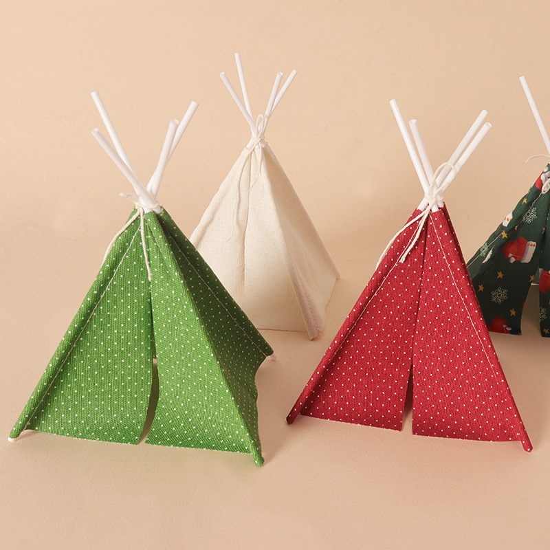 Poppenhuis Mini Kerst Kampeert - Kids Outdoor Teepee recensie en prijs