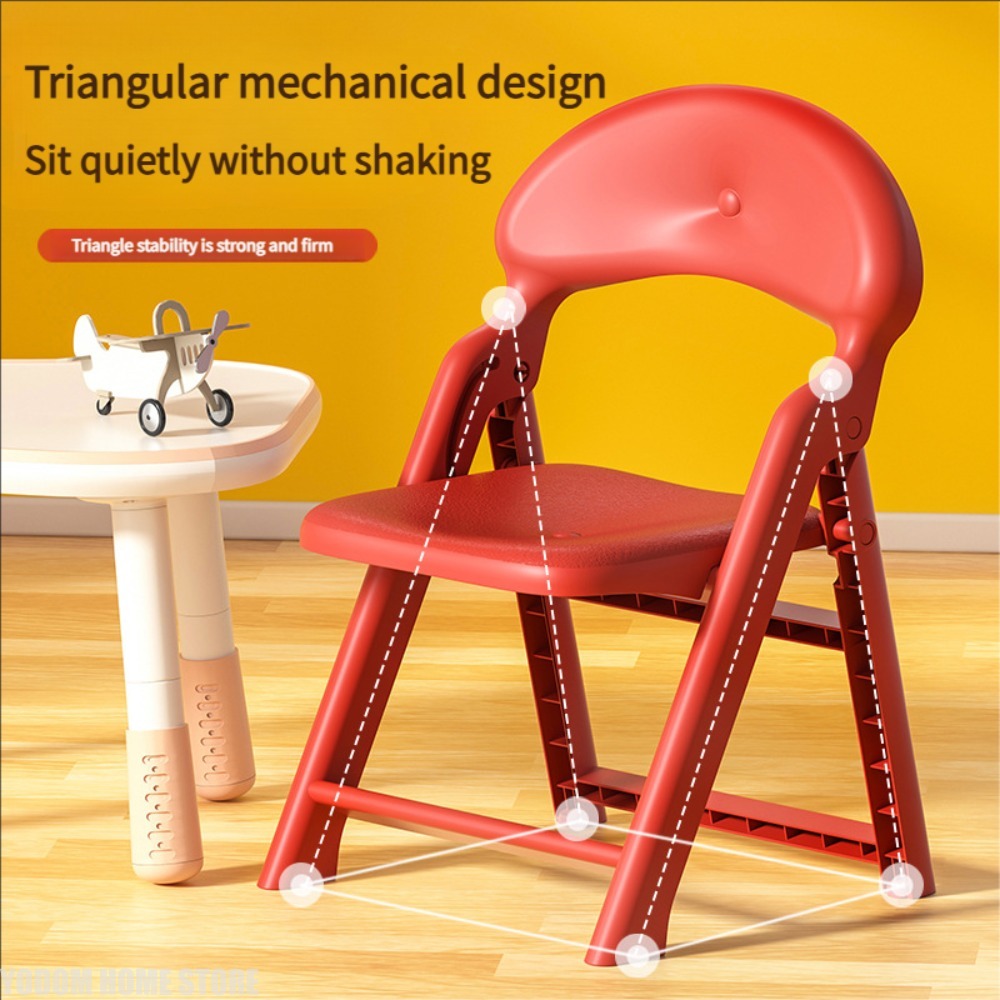 Kinderen Kleurrijke Plastic Ru - Kids Outdoor Foldable Chair recensie en prijs
