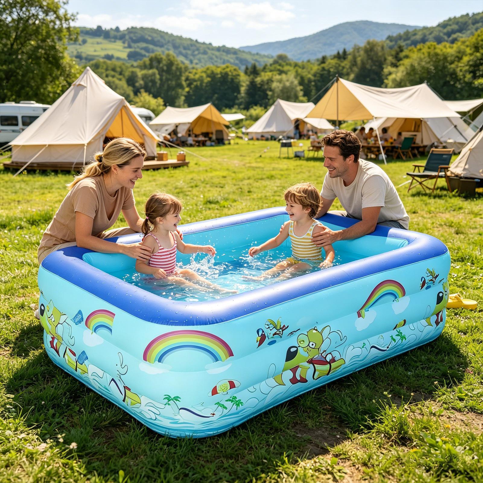 Opblaasbaar zwembad Groot fami - Kids Outdoor Frame recensie en prijs