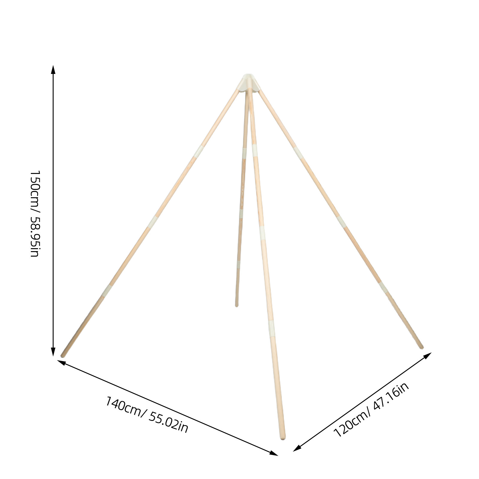 Kinder Tipi Vervangende Tentst - Kids Outdoor Teepee recensie en prijs