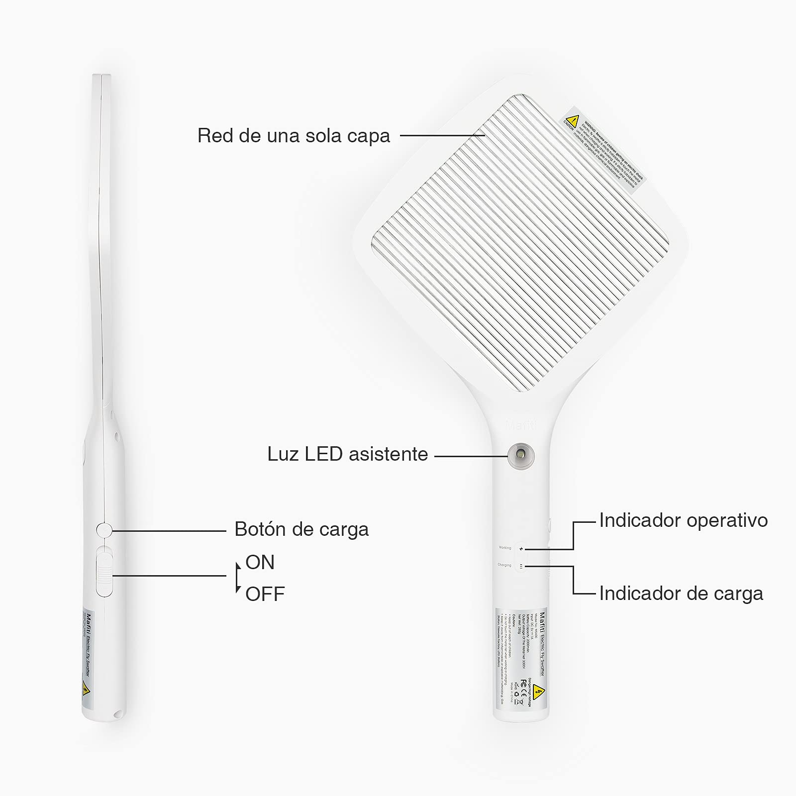 Mafiti Swatter Krachtige Usb O - Bug Catching Kit recensie en prijs